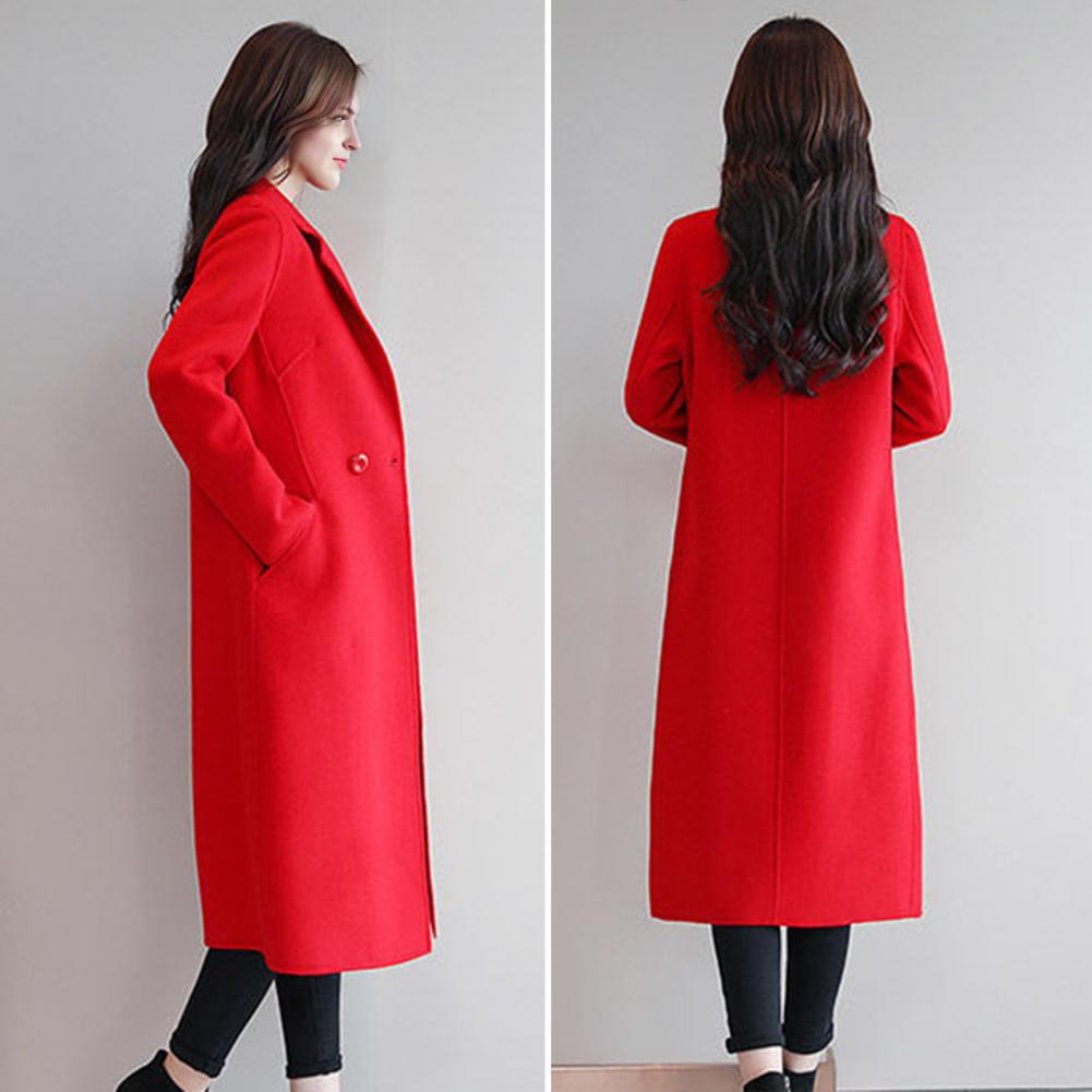 Wool Coat Peacoat - Casaco Feminino de Lã, Sobretudo Feminino