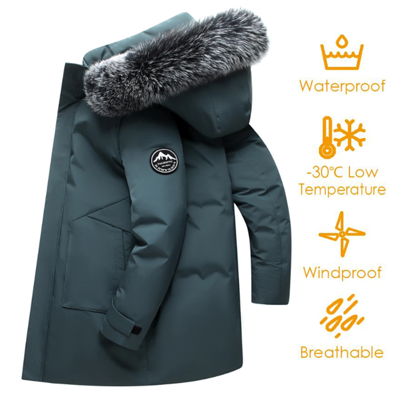 Down Jacket Packable - Outono inverno homens à prova de