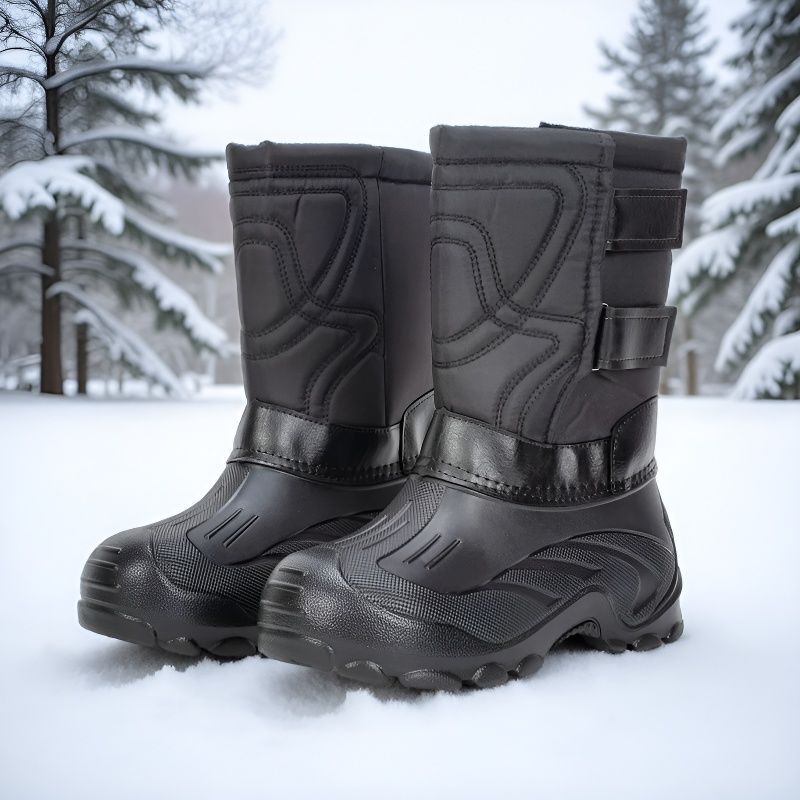 Waterproof Winter Boot - Botas de neve de tamanho grande,