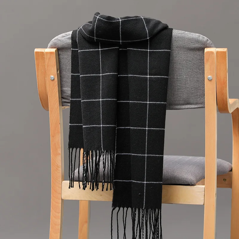 Cashmere Pashmina Wrap - 2023 novo inverno cachecol masculino manter