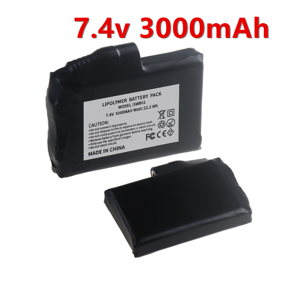 Heated Vest Battery - Bateria de Polímero de Lítio 7.4V