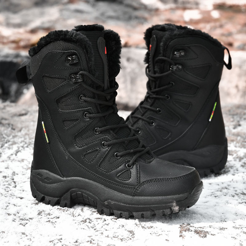 Waterproof Winter Boot - Novos homens botas táticas à prova