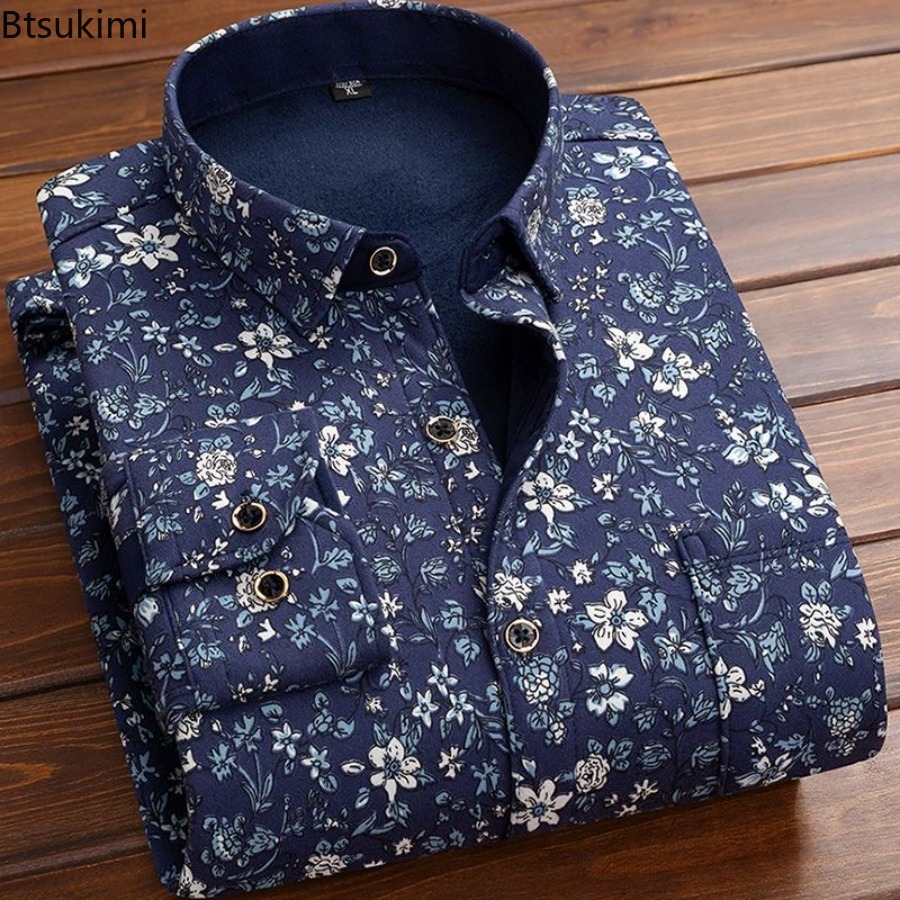 Flannel Shirt Lined - Camisa masculina de flanela 2026 outono