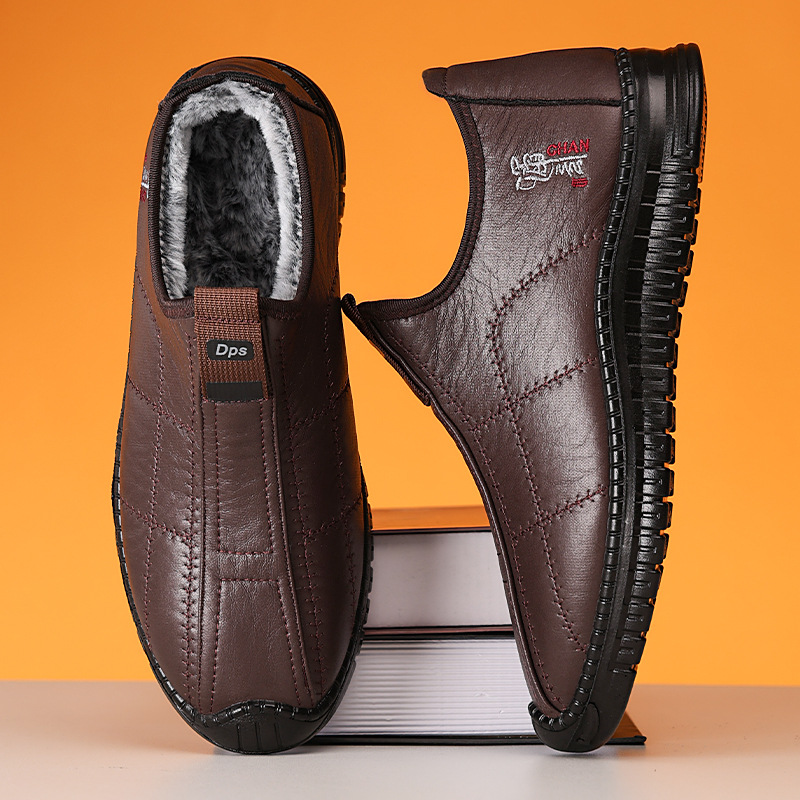 Waterproof Winter Boot - 2025 sapatos masculinos de inverno engrossados