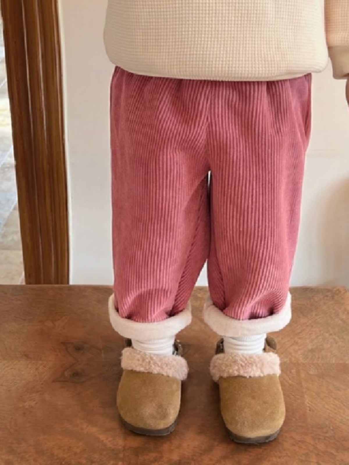 Calças Casuais de Corduroy com - Corduroy Pant Warm avaliação e preço