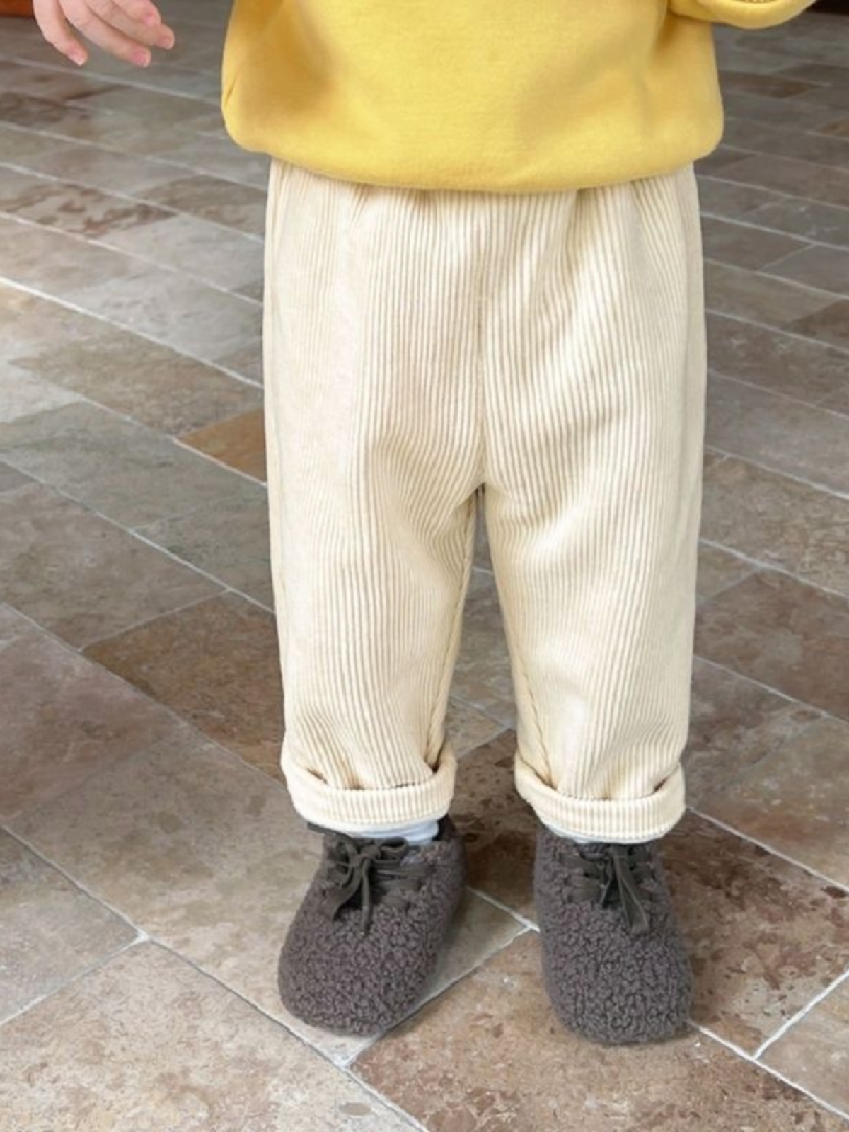 Calças Casuais de Corduroy com - Corduroy Pant Warm avaliação e preço