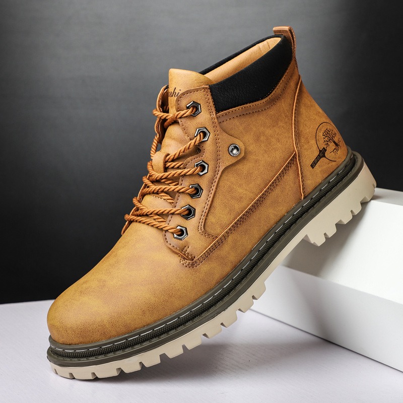 Botas masculinas de cano alto  - Waterproof Winter Boot avaliação e preço