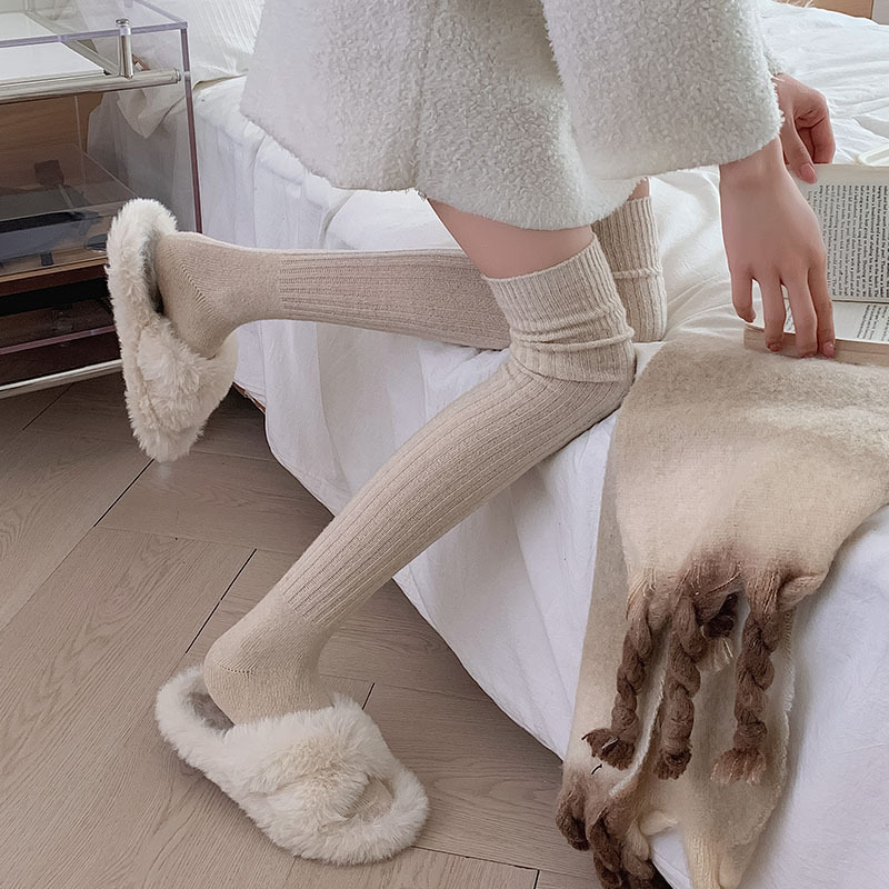 2025 outono inverno meias femi - Thermal Sock Wool avaliação e preço