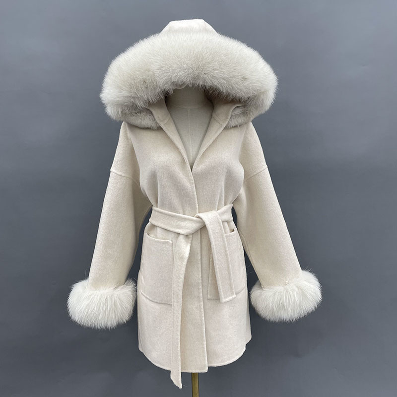 Missjanefur casaco de lã com g - Wool Coat Peacoat avaliação e preço