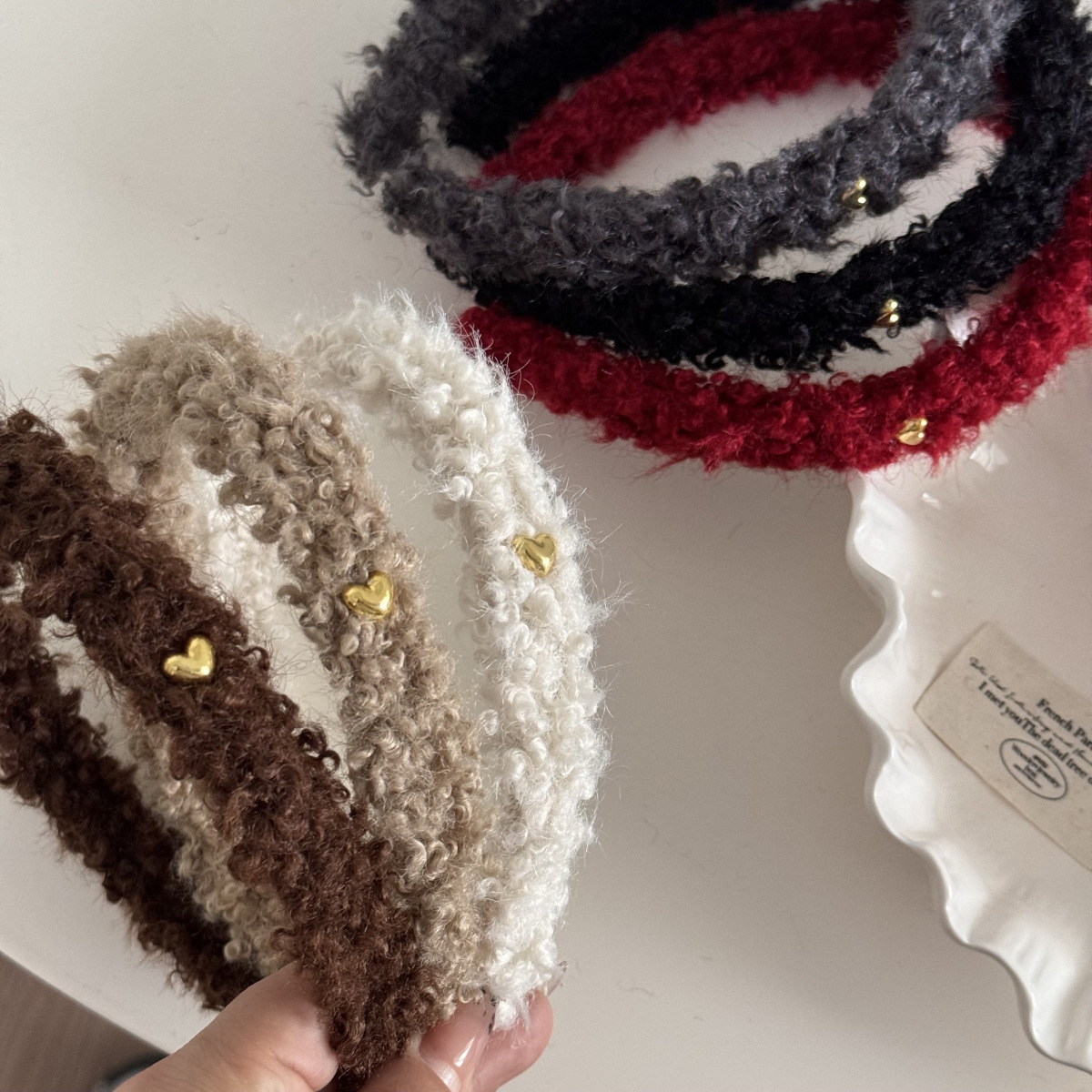 Inverno velo de pelúcia headba - Winter Headband Fleece avaliação e preço