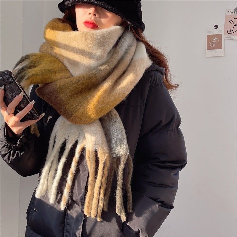 2025new inverno grosso quente  - Cashmere Pashmina Wrap avaliação e preço