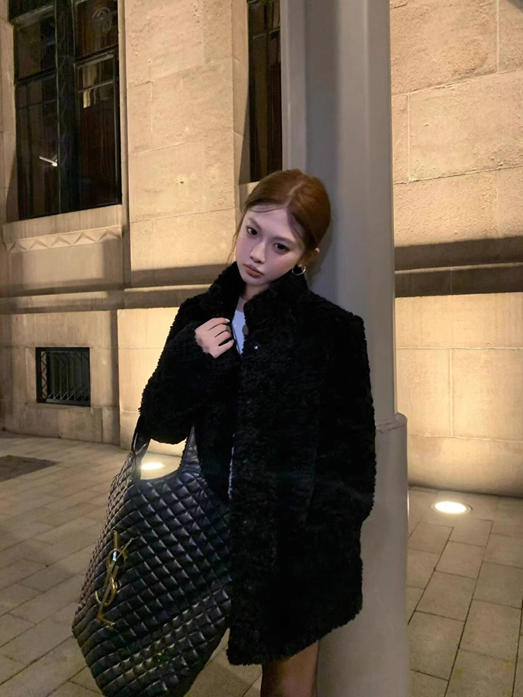 Jaqueta de lã de cordeiro casa - Wool Coat Peacoat avaliação e preço