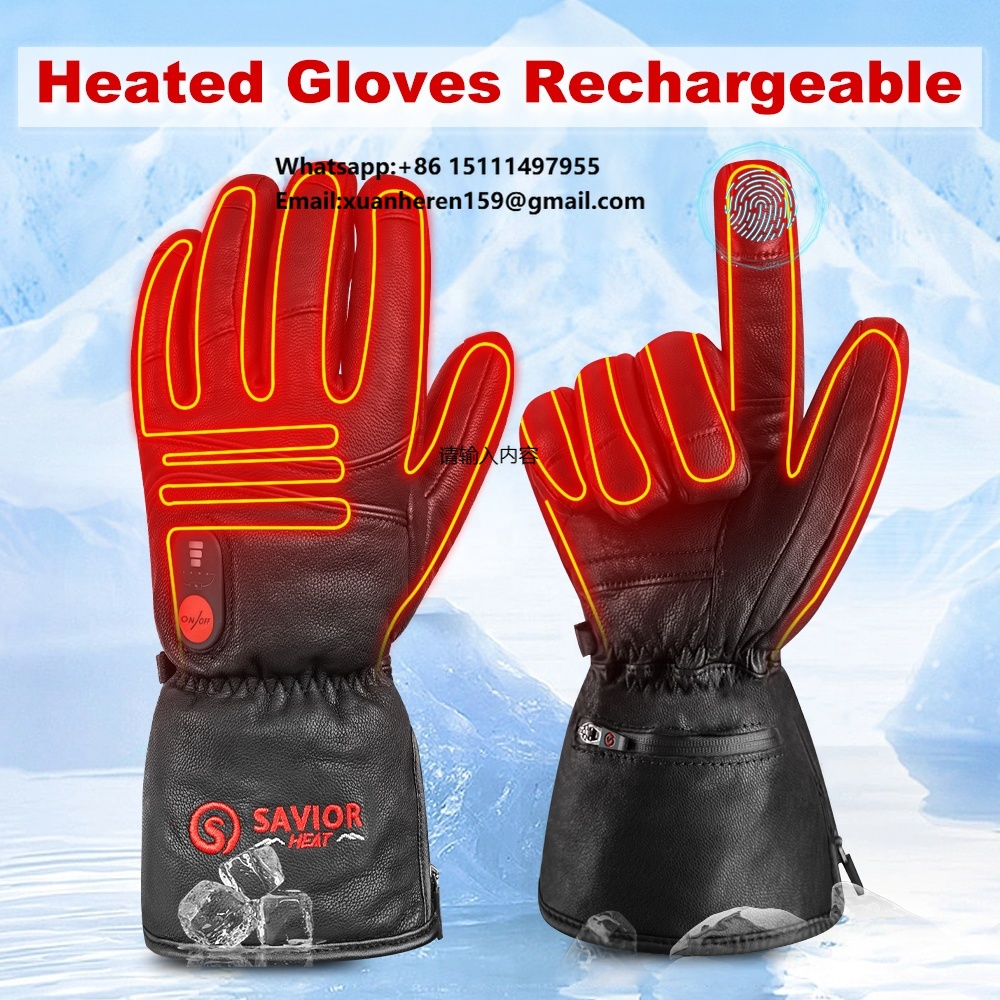 Luvas de Couro Aquecidas para  - Touch Screen Gloves avaliação e preço