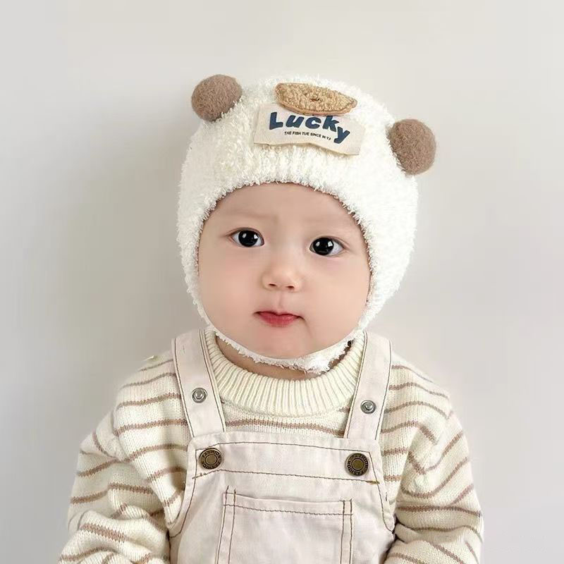 Boné de Proteção para Bebês co - Knit Beanie Hat Warm avaliação e preço