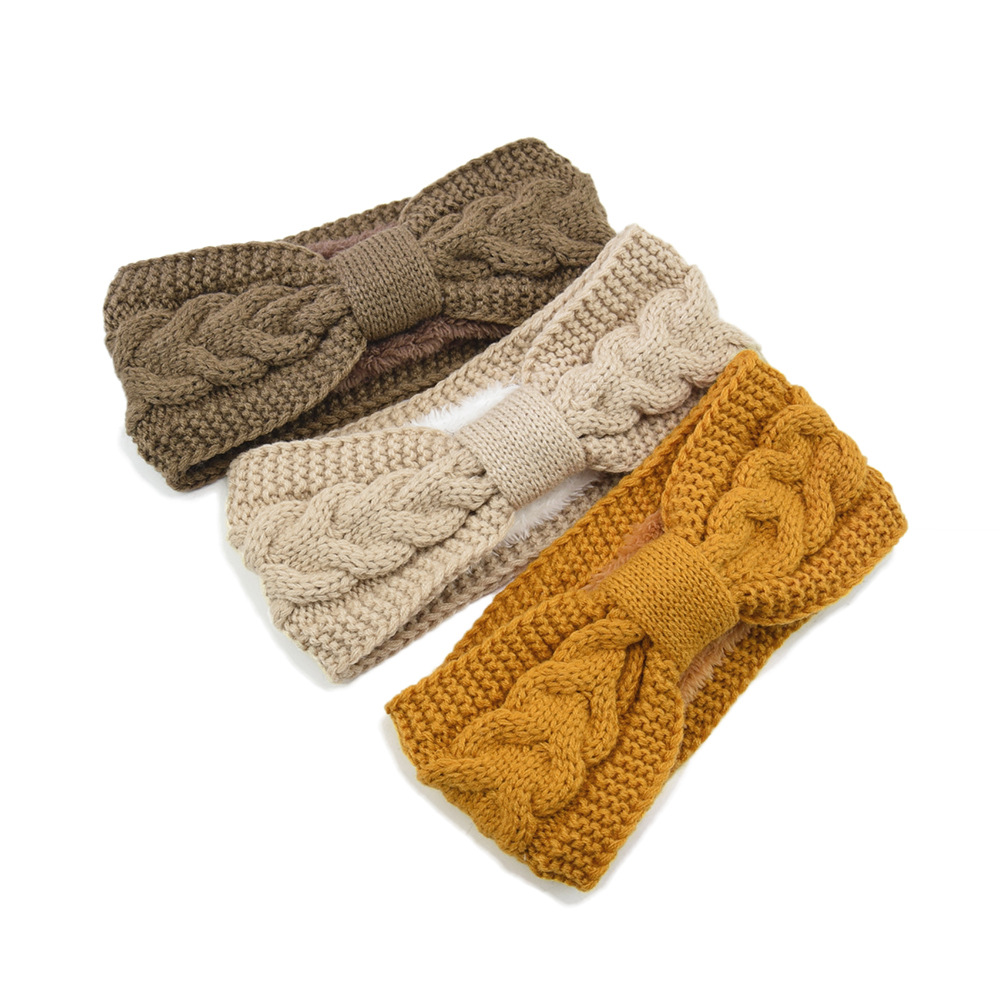 Novo velo felpudo forrado head - Winter Headband Fleece avaliação e preço