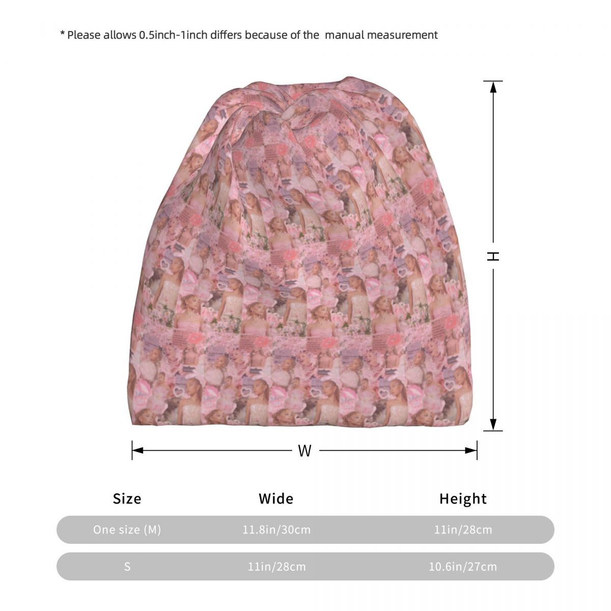 Ariana Grande Singer Bandana L - Knit Beanie Hat Warm avaliação e preço
