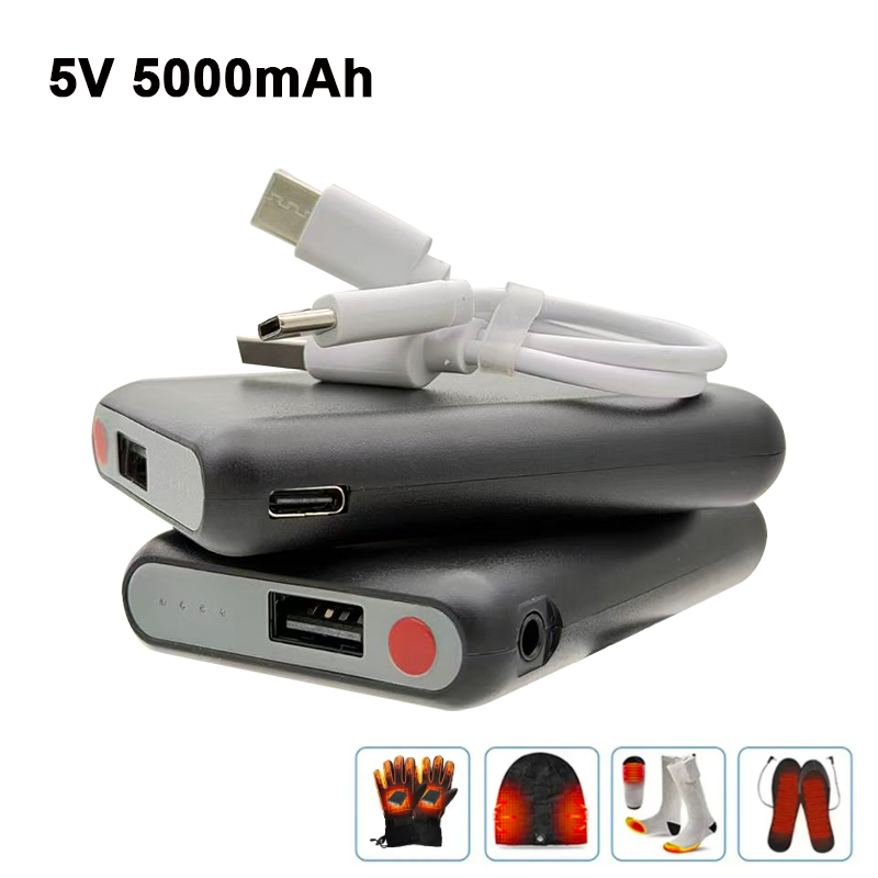 Bateria Recarregável USB-C 5V  - Heated Vest Battery avaliação e preço