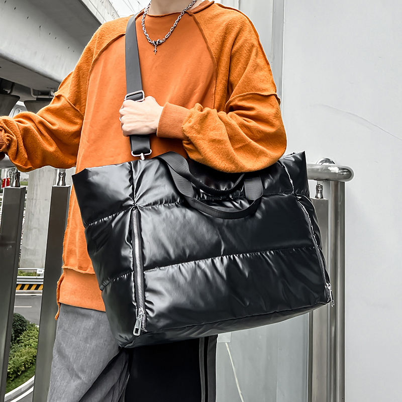 Bolsa de ombro acolchoada femi - Down Jacket Packable avaliação e preço