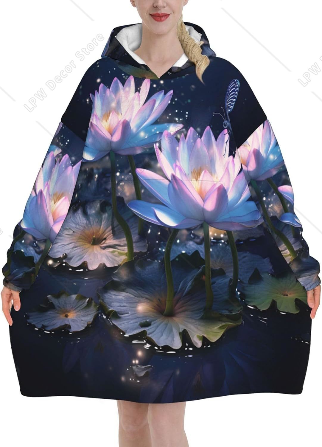 Manta Vestível com Capuz Fanta - Sherpa Hoodie Fleece avaliação e preço