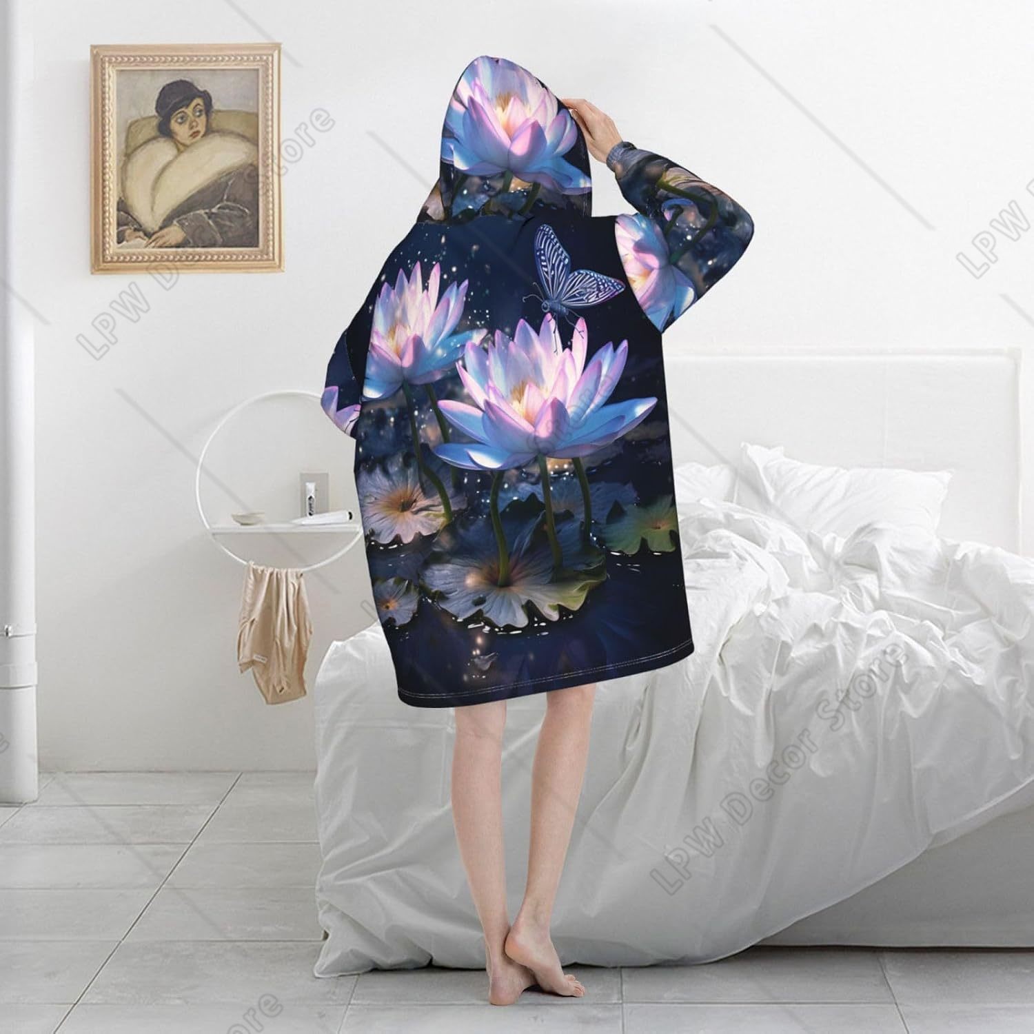 Manta Vestível com Capuz Fanta - Sherpa Hoodie Fleece avaliação e preço
