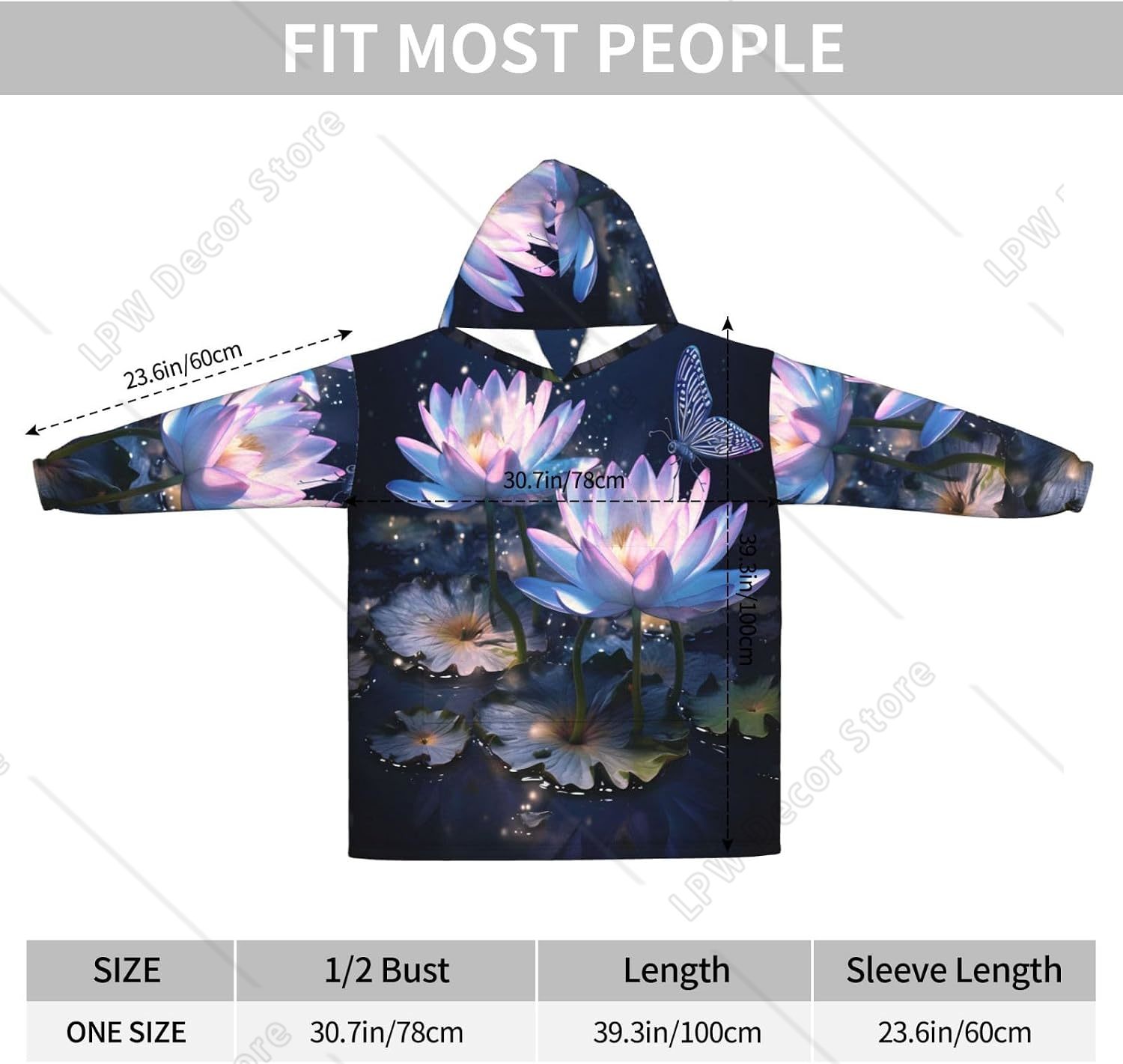 Manta Vestível com Capuz Fanta - Sherpa Hoodie Fleece avaliação e preço