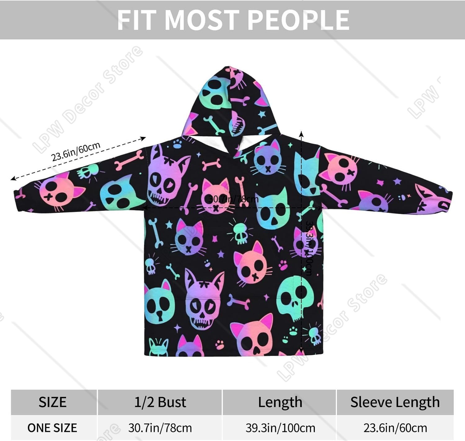 Manta com Capuz Oversized de S - Sherpa Hoodie Fleece avaliação e preço