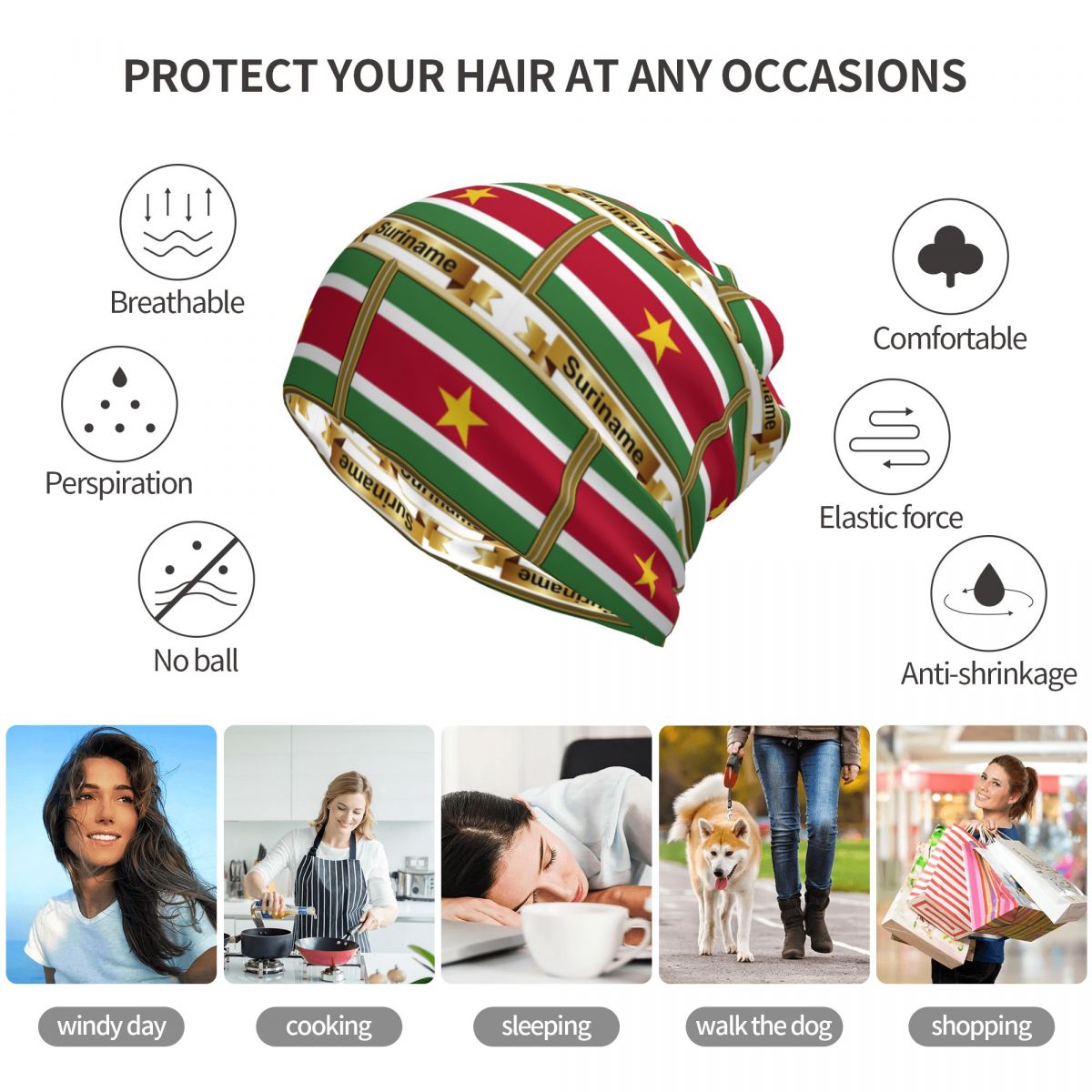 Produtos com a Bandeira do Sur - Knit Beanie Hat Warm avaliação e preço