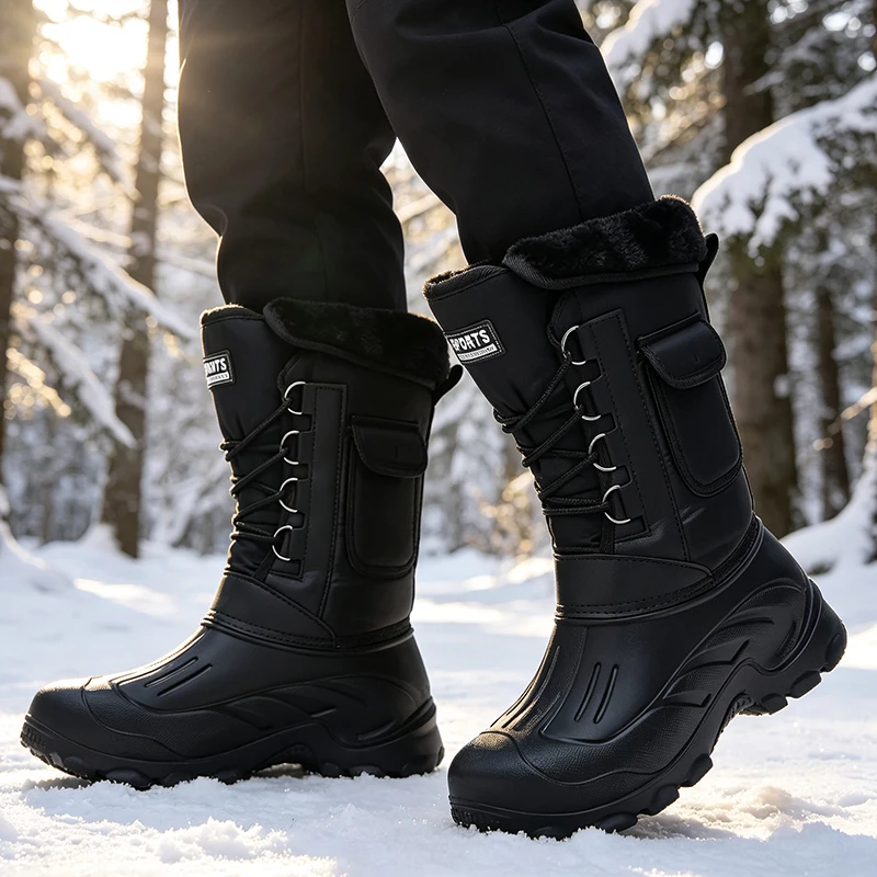 Botas de Inverno para Homens,  - Waterproof Winter Boot avaliação e preço