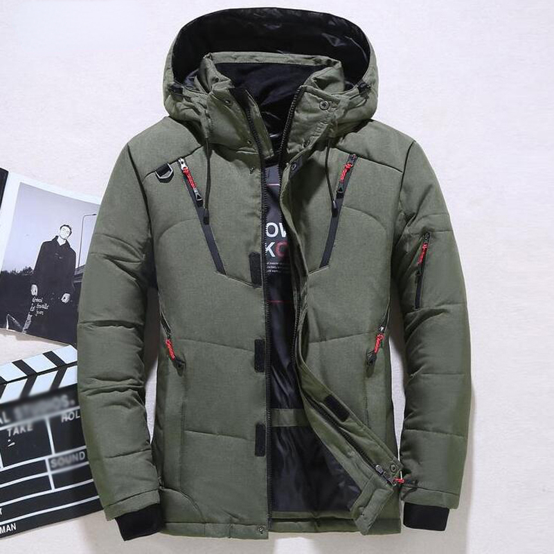 Jaqueta masculina de inverno,  - Down Jacket Packable avaliação e preço