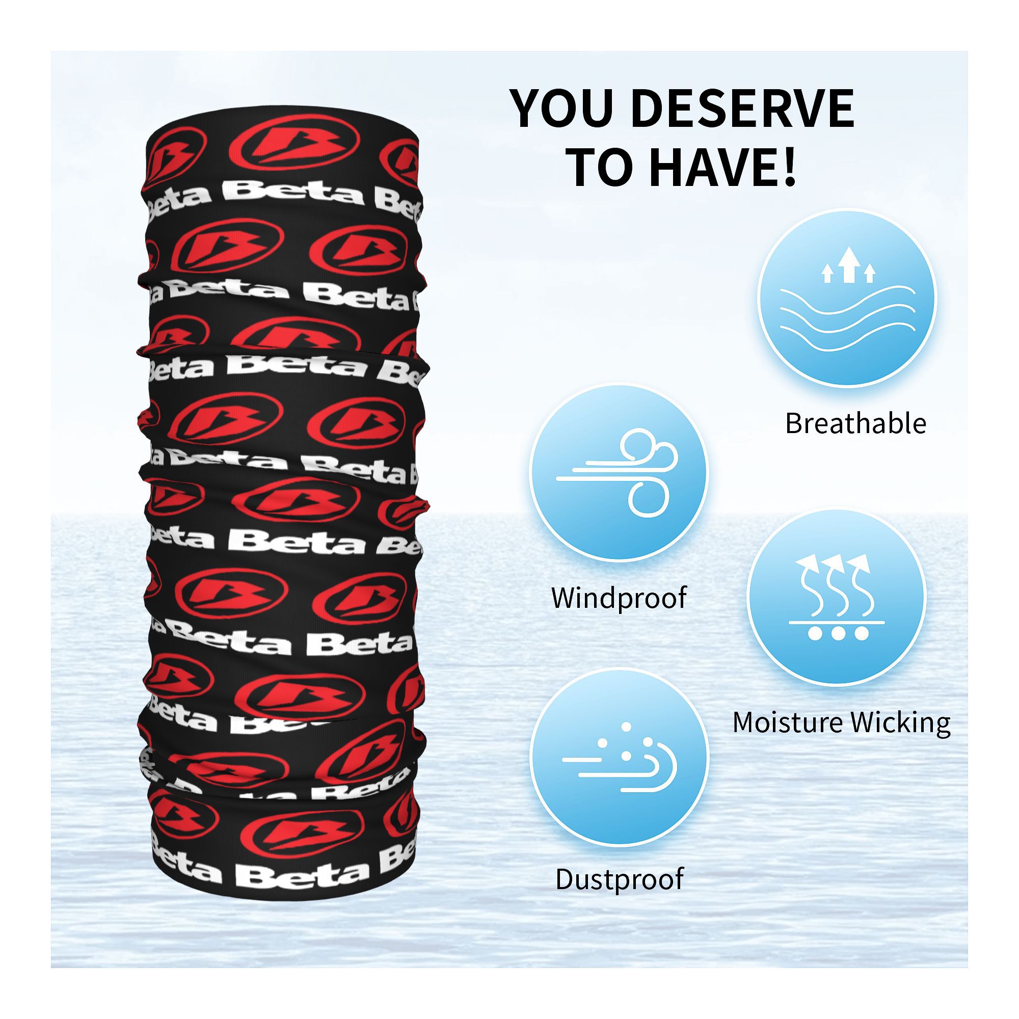 Personalizado nova motocicleta - Neck Gaiter Fleece avaliação e preço