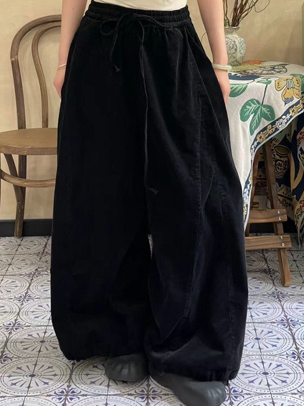 Calças Femininas Plus Size de  - Corduroy Pant Warm avaliação e preço