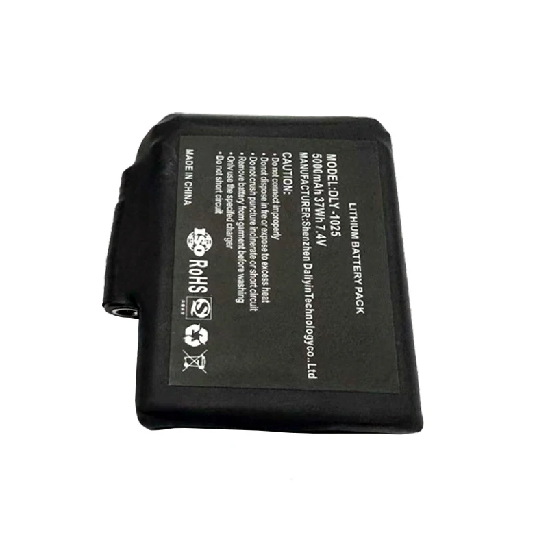 Nova bateria de polímero de lí - Heated Vest Battery avaliação e preço