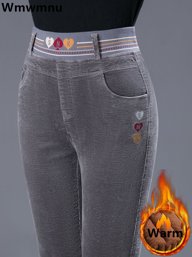 Calças de veludo forrado pelúc - Corduroy Pant Warm avaliação e preço