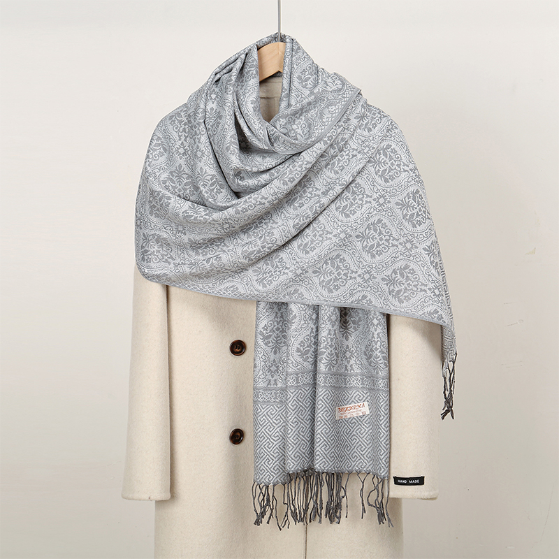 2024 luxo grosso cachecol de c - Cashmere Pashmina Wrap avaliação e preço