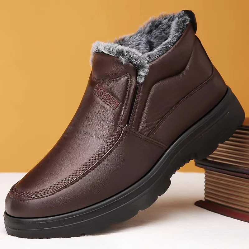 Botas de tornozelo masculinas  - Waterproof Winter Boot avaliação e preço