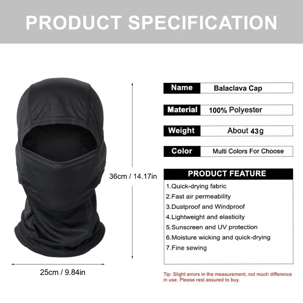 Máscara Balaclava Camuflada 5  - Balaclava Ski Mask avaliação e preço