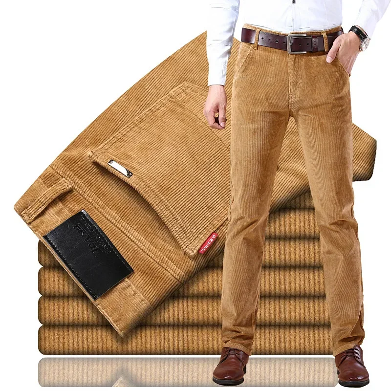 2025 primavera outono calças c - Corduroy Pant Warm avaliação e preço