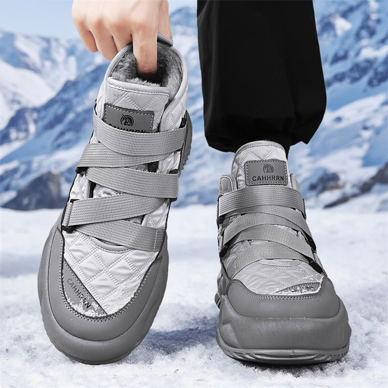 Novas botas masculinas quentes - Waterproof Winter Boot avaliação e preço