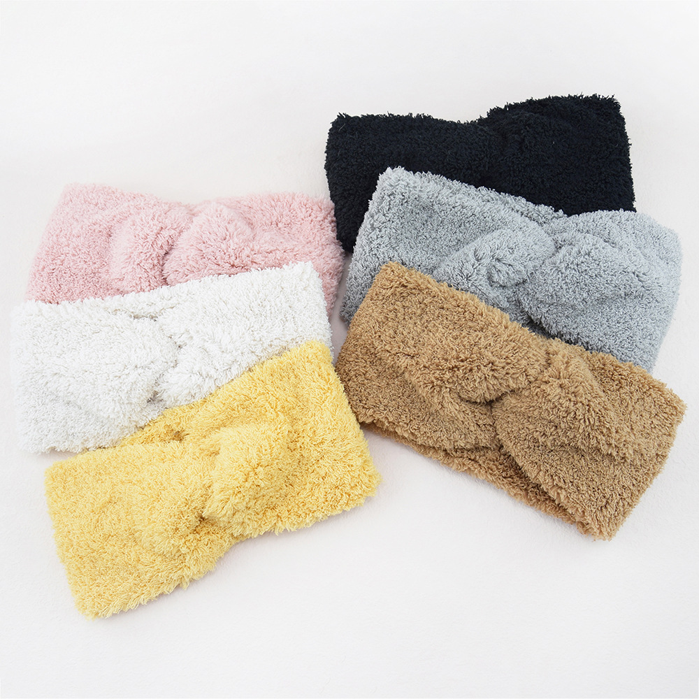 Novo velo cruz larga bandana p - Winter Headband Fleece avaliação e preço