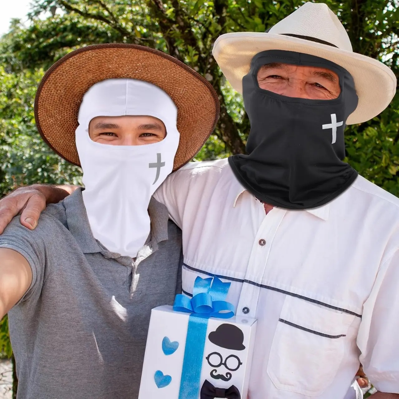 2 Peças de Máscara Facial Comp - Balaclava Ski Mask avaliação e preço