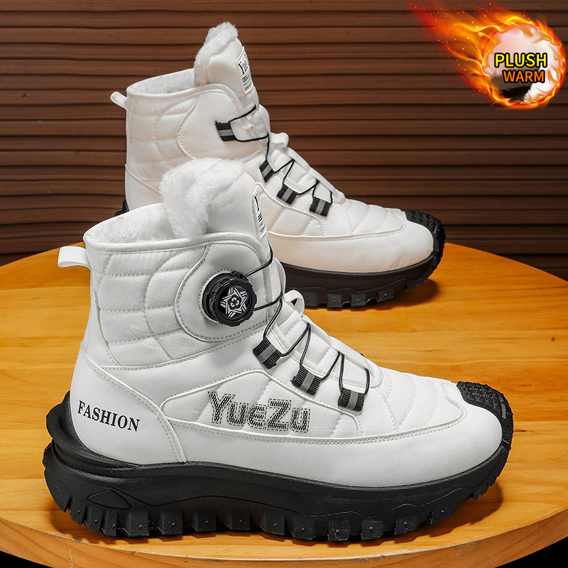 Botas de neve de inverno mascu - Waterproof Winter Boot avaliação e preço