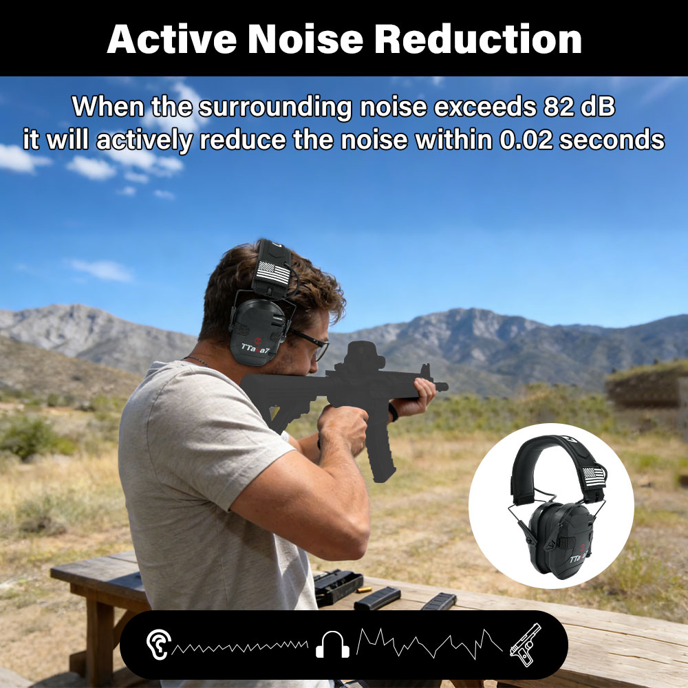Fone de Ouvido Eletrônico Dobr - Earmuffs Foldable avaliação e preço