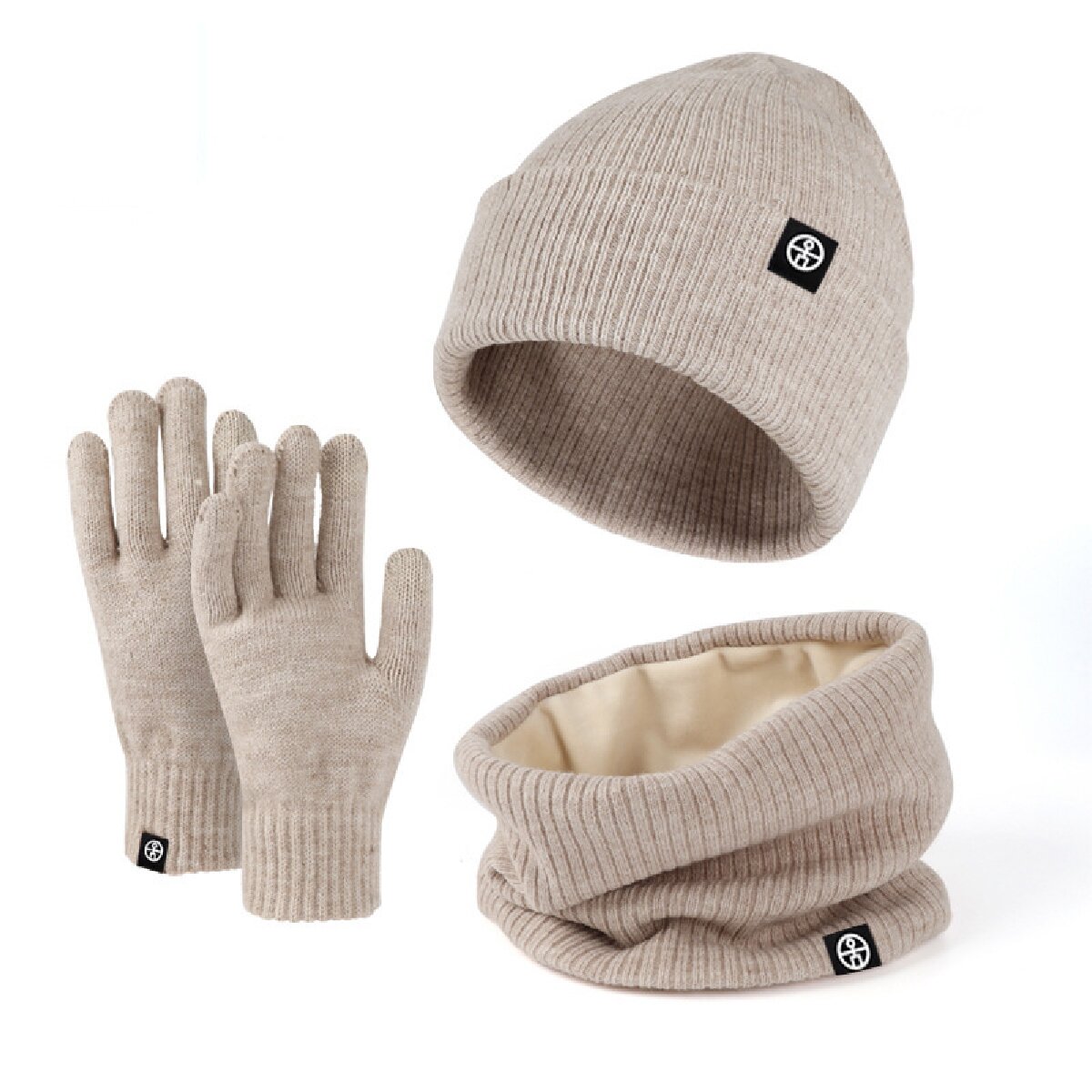 3 pçs inverno gorro chapéu luv - Wool Scarf Men avaliação e preço