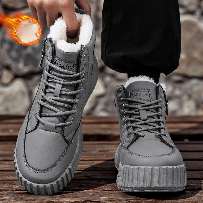 Botas de Inverno Masculinas Té - Waterproof Winter Boot avaliação e preço