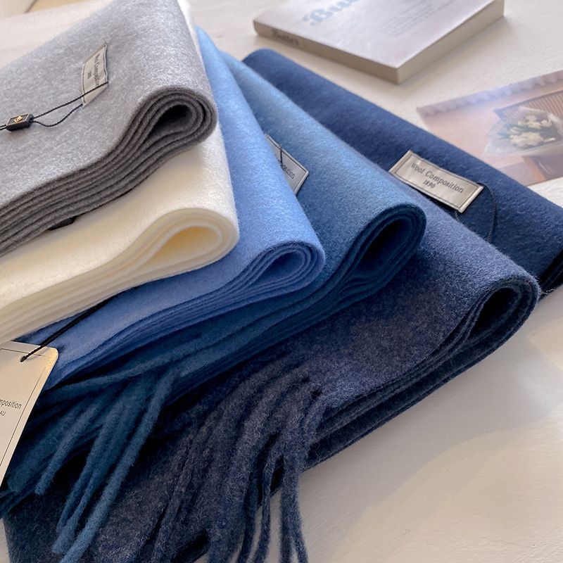2024 inverno cachecol de lã pa - Cashmere Pashmina Wrap avaliação e preço