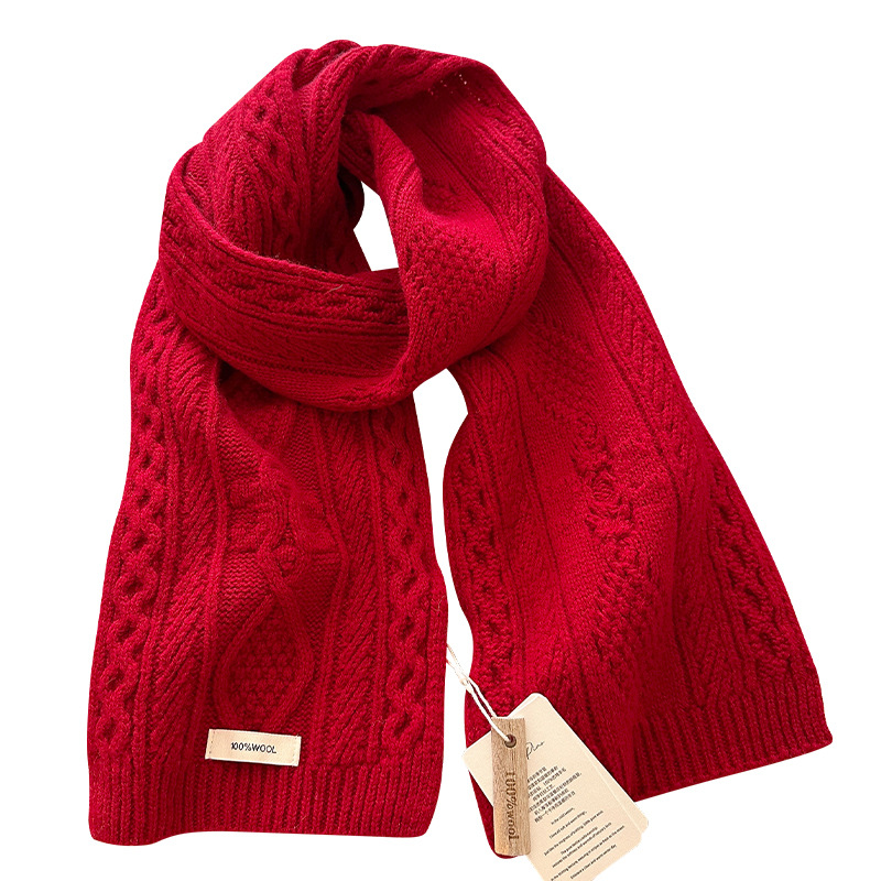 Luxo 100% cachecol de lã femin - Wool Scarf Men avaliação e preço
