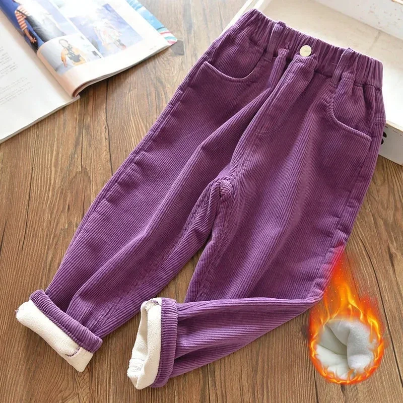 Calças de Corduroy para Menina - Corduroy Pant Warm avaliação e preço