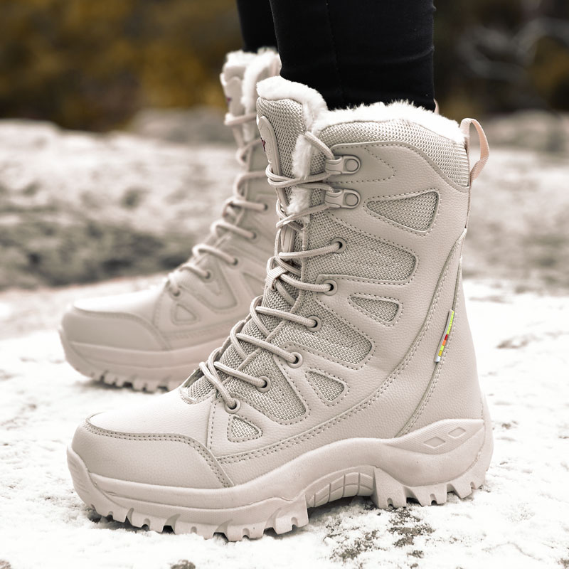 Novos homens botas táticas à p - Waterproof Winter Boot avaliação e preço