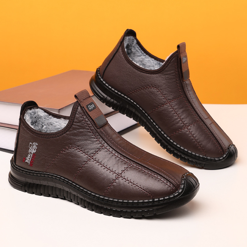2025 sapatos masculinos de inv - Waterproof Winter Boot avaliação e preço